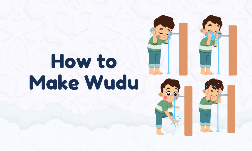 HOW TO MAKE WUDHU