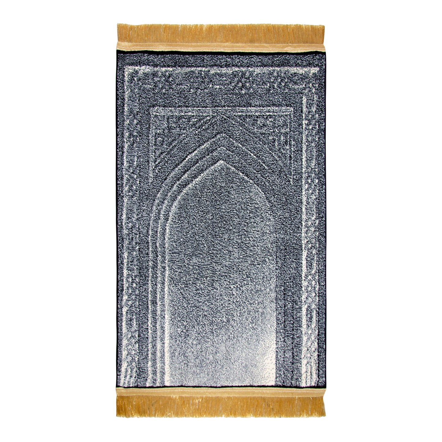 MISK 2603 GREY -  MADINA MADE 8MM 70X110 BLACK