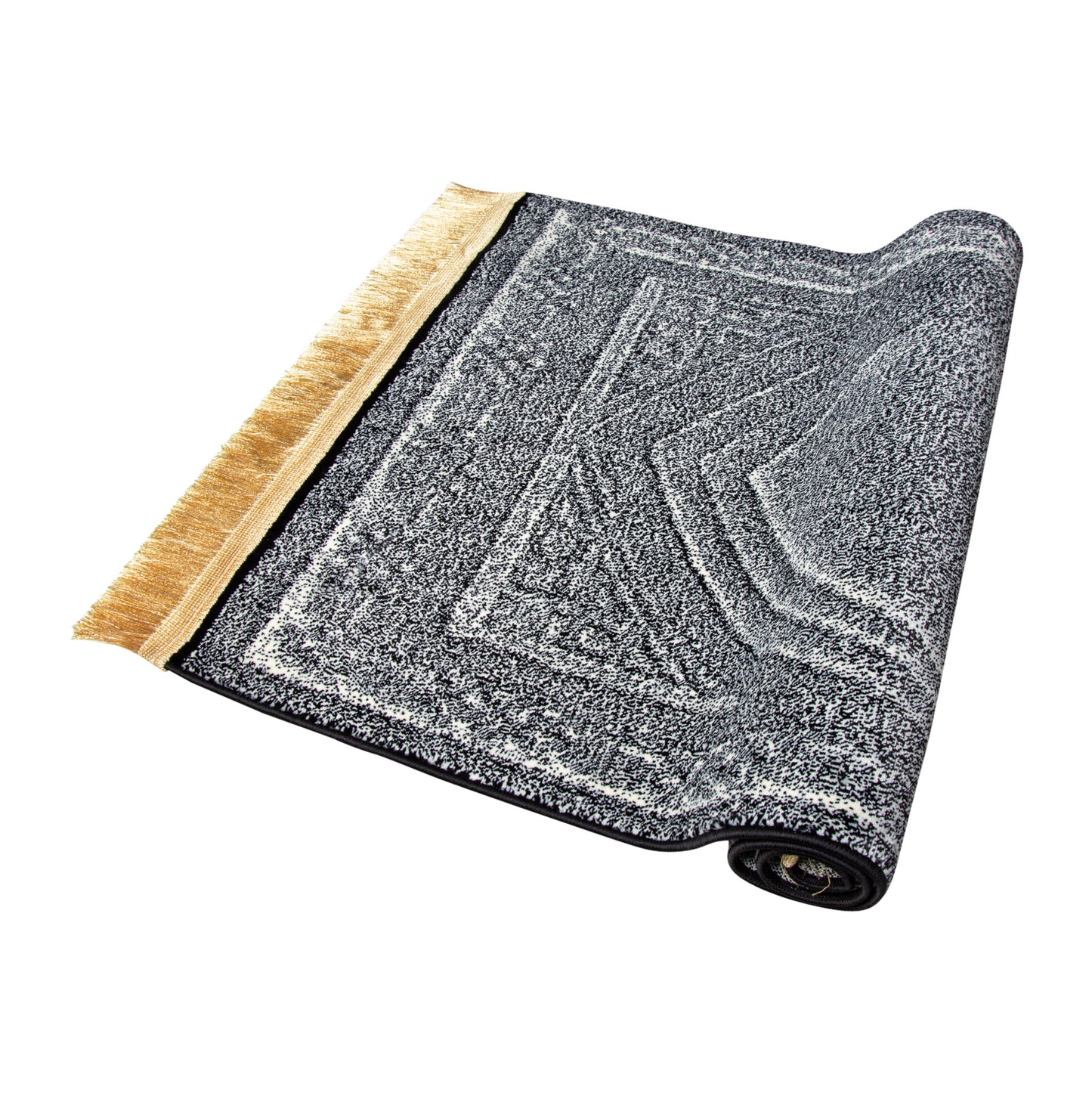 MISK 2603 GREY -  MADINA MADE 8MM 70X110 BLACK