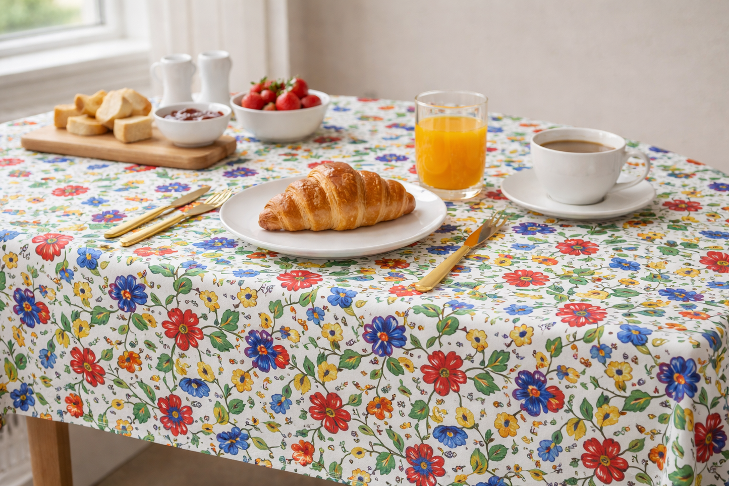 Palestine Ceramic Inpired - Table Cloth