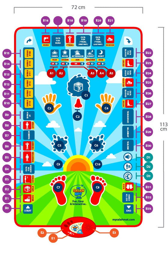 KIDDIES EDUCATIONAL INTERACTIVE MUSALLAH