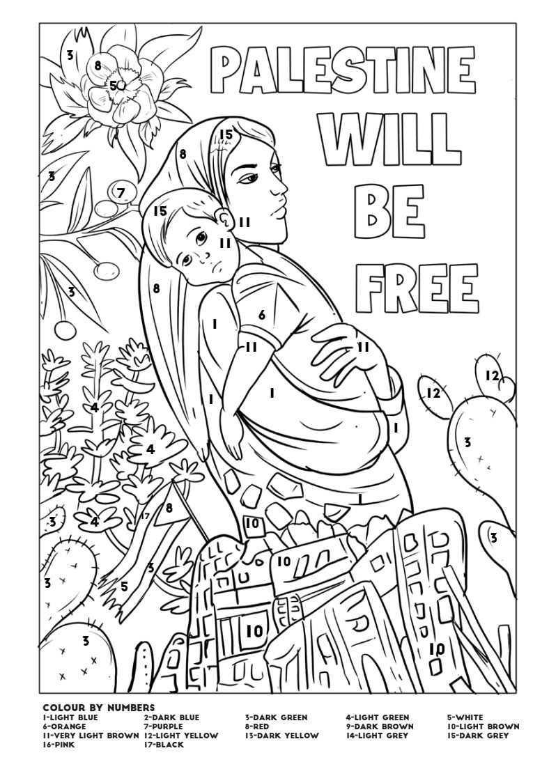 From the River to the Sea: A colouring book