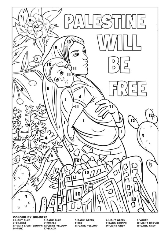 From the River to the Sea: A colouring book