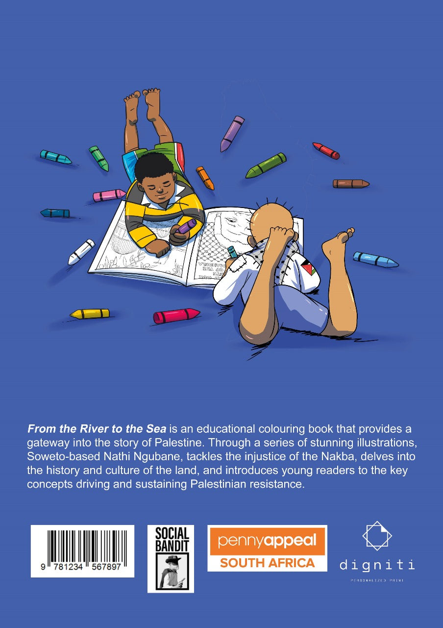 From the River to the Sea: A colouring book