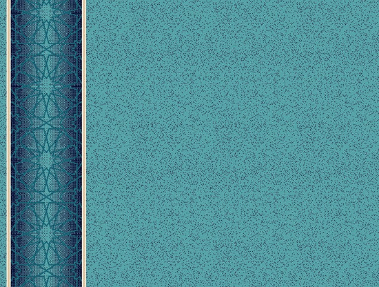 Al Qima TEAL 24 Family Prayer Mat 2,50m x 1.25m (TL24)