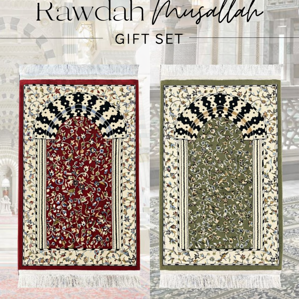 GIFT SET RAWDAH 1643 RED 70X110 8MM