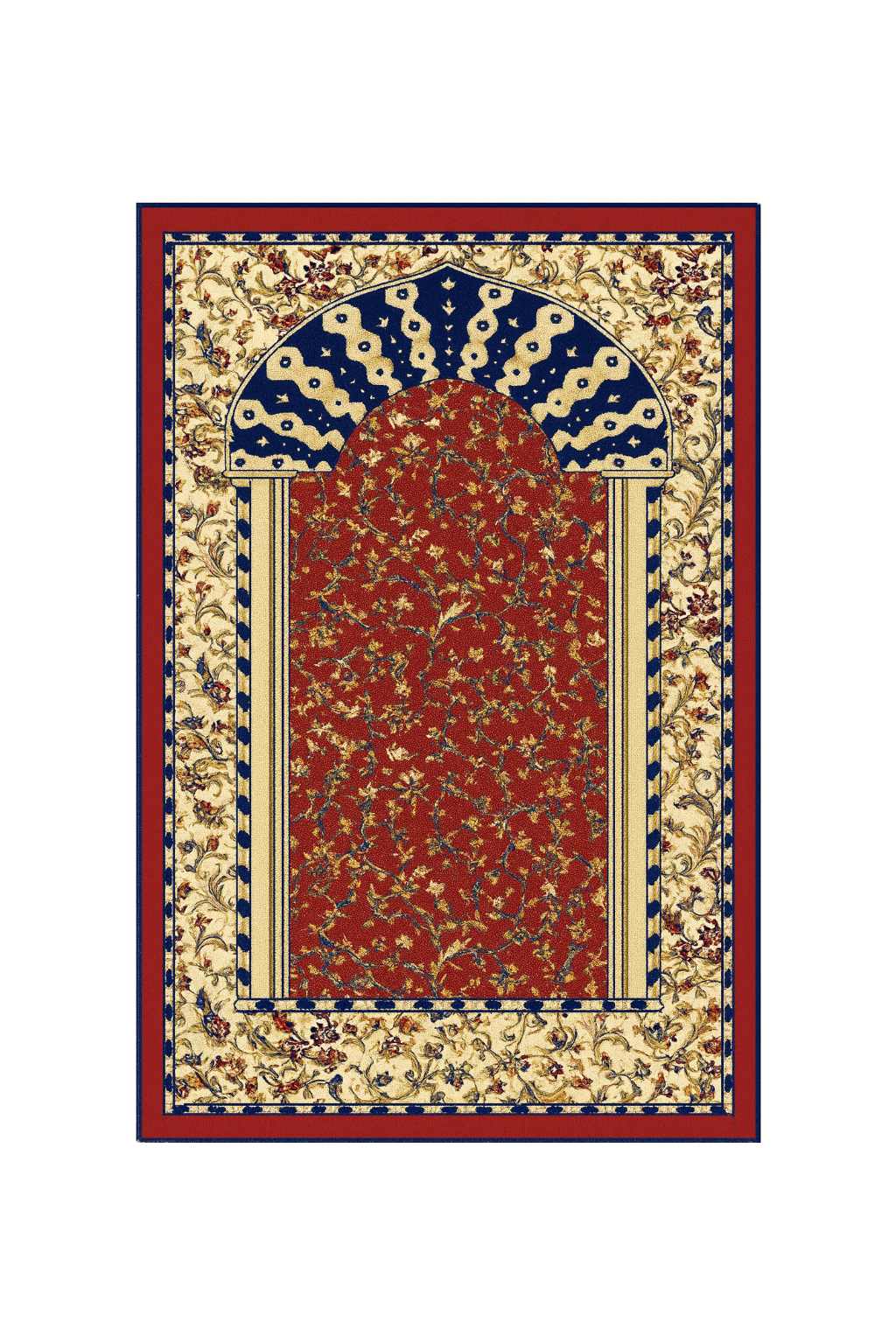 RAWDAH 1643 RED 70X110 8MM