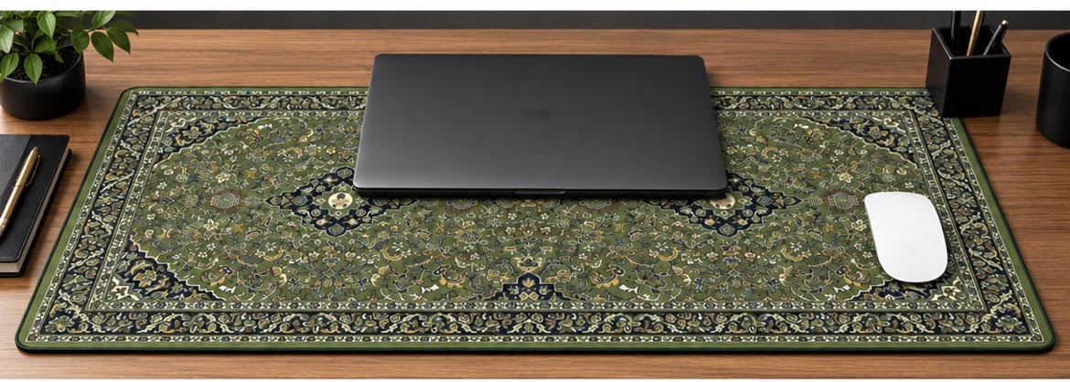 MADINA INSPIRED RAWDAH DESK PAD 80X40CM