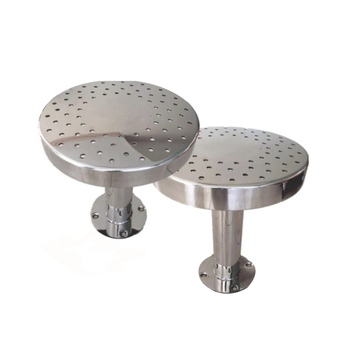 Stainless Steel Whudhu Chair Incl Stainless Steel Bolts - ROUND ONLY