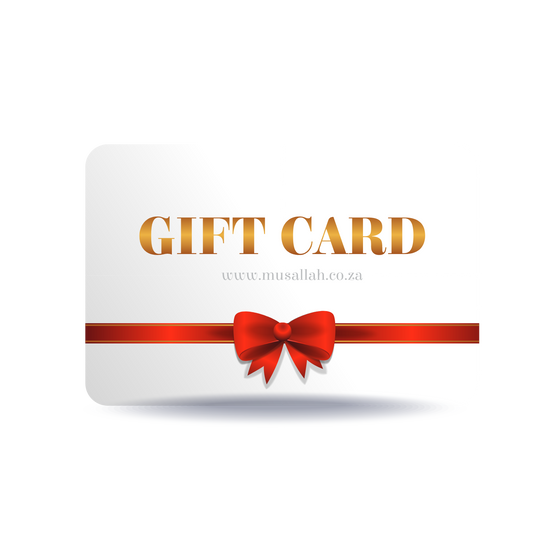 Gift Card - Musallah.co.za