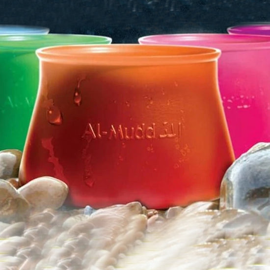 Al Mudd un Nabawi Wudhu Bowl , For water , to perform ablution, plastic no lid