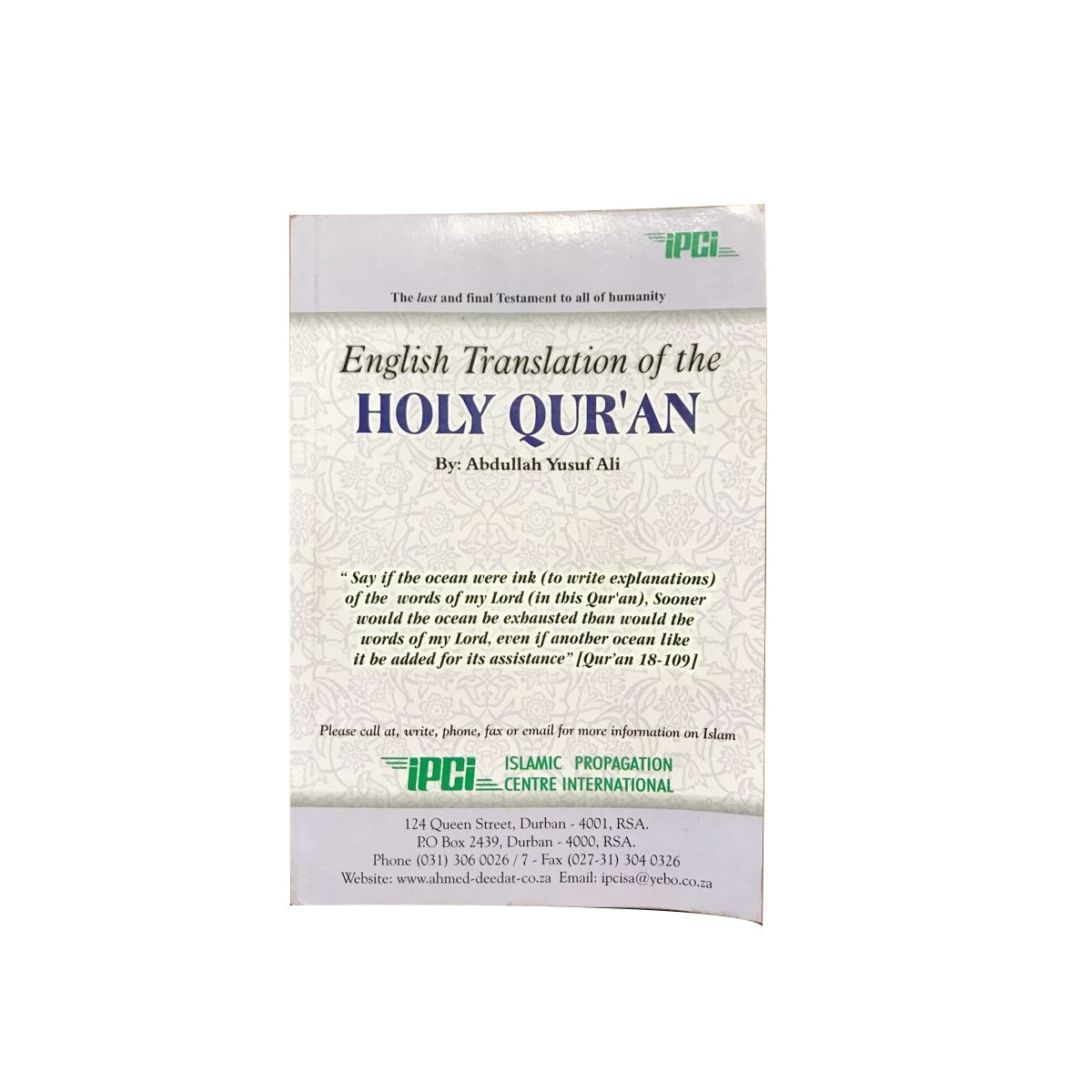 English Quran + Dawah Pack  - Dawah Purposes Only - ONE ONLY PER CUSTOMER